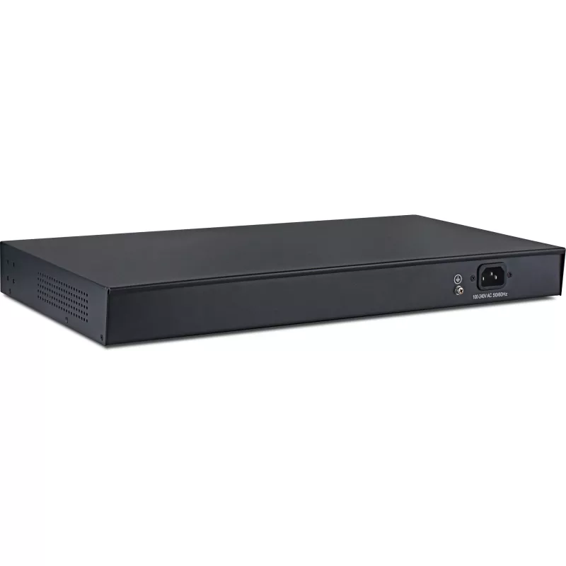 InLine PoE+ Gigabitinis tinklo komutatorius, 24 prievadai, 1 Gb/s, 2xSFP, 19 colių 1U (su laikikliais)