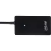 InLine USB 2.0 4-Port Hub, Type-A kištukas į 4x Type-A lizdus, juodas, 30 cm