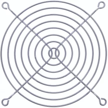InLine Ventiliatoriaus apsauga, metalinė, chromuota, 120x120 mm