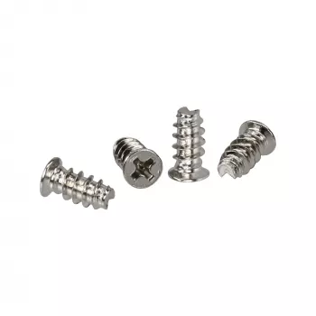 InLine ventiliatoriaus varžtai 5,0x10,0 mm sidabriniai 2 000 vnt. pakuotė