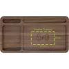 Organizatorius InLine WoodCharge su Qi įkrovimo paviršiumi, USB maitinimo šaltinis