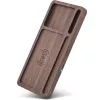 Organizatorius InLine WoodCharge su Qi įkrovimo paviršiumi, USB maitinimo šaltinis