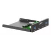 InLine 33456C diskelių įdėklo skydelis 8.89 cm (3.5 colio) I/O prievadų skydelis Juoda