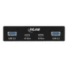 InLine 33456C diskelių įdėklo skydelis 8.89 cm (3.5 colio) I/O prievadų skydelis Juoda