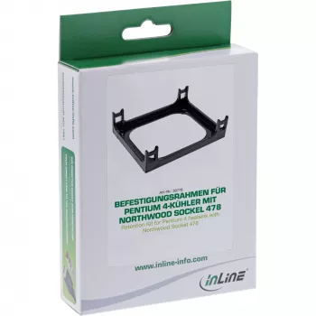“InLine” laikiklio rinkinys “Pentium 4” radiatoriui su “Northwood Socket 478”
