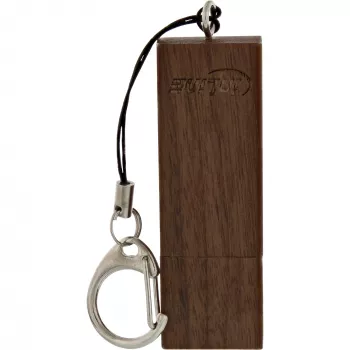 InLine USB 3.0 Flash diskas, woodline riešutmedis, su raktų pakabuku, 64GB