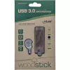 InLine USB 3.0 Flash diskas, woodline riešutmedis, su raktų pakabuku, 64GB