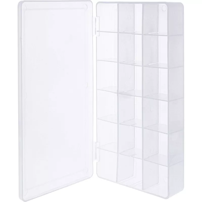 Mažų detalių dėžutė InLine 43009E 18 skyrių 213x114x35mm