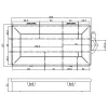 InLine Small Components Box 10 lentynų 206x107x33mm, permatoma