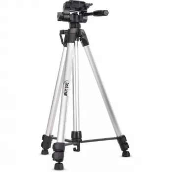 InLine Professional lengvas trikojis sidabrinis 5 kg talpa 173 cm aukštis