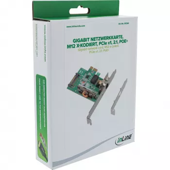 Tinklo plokštė InLine 51124I Vidinė 2500 Mbit/s PCI Express Laidinė