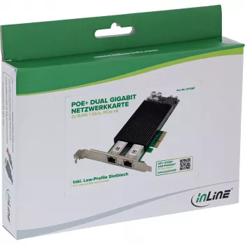 Vidinė eterneto tinklo plokštė InLine 51125P 1000 Mbit/s PCI Express