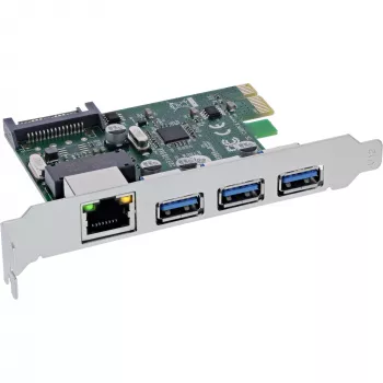 Tinklo plokštė InLine 51125R Ethernet 1000 Mbit/s PCI Express