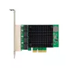 InLine Quad Gigabit tinklo kortelė, 4x RJ45 2.5Gb/s, PCIe x4, su LP laikikliu