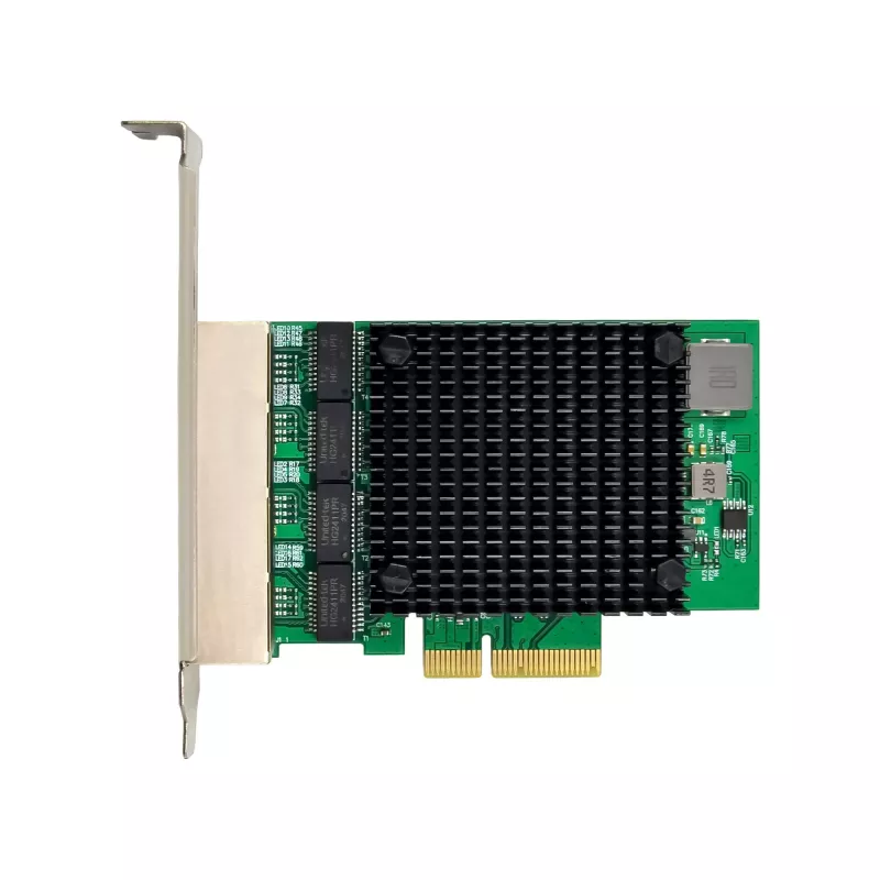 InLine Quad Gigabit tinklo kortelė, 4x RJ45 2.5Gb/s, PCIe x4, su LP laikikliu