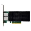 InLine Dual 10-Gigabit tinklo plokštė, 2x RJ45 10Gb/s, PCIe x8, su LP laikikliu