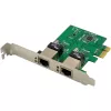 Tinklo plokštė InLine 51128K Dual Gigabit 2x RJ45 PCIe x1