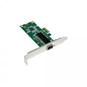 InLine Gigabitinė tinklo plokštė, 1x SFP, PCIe x1, su žemo profilio lizdo laikikliu
