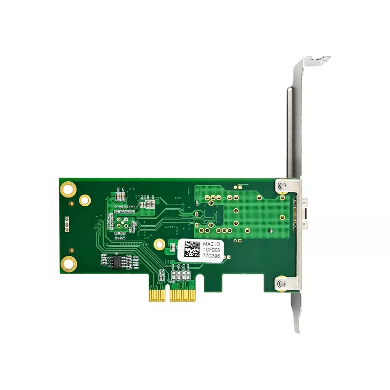 InLine Gigabitinė tinklo plokštė, 1x SFP, PCIe x1, su žemo profilio lizdo laikikliu