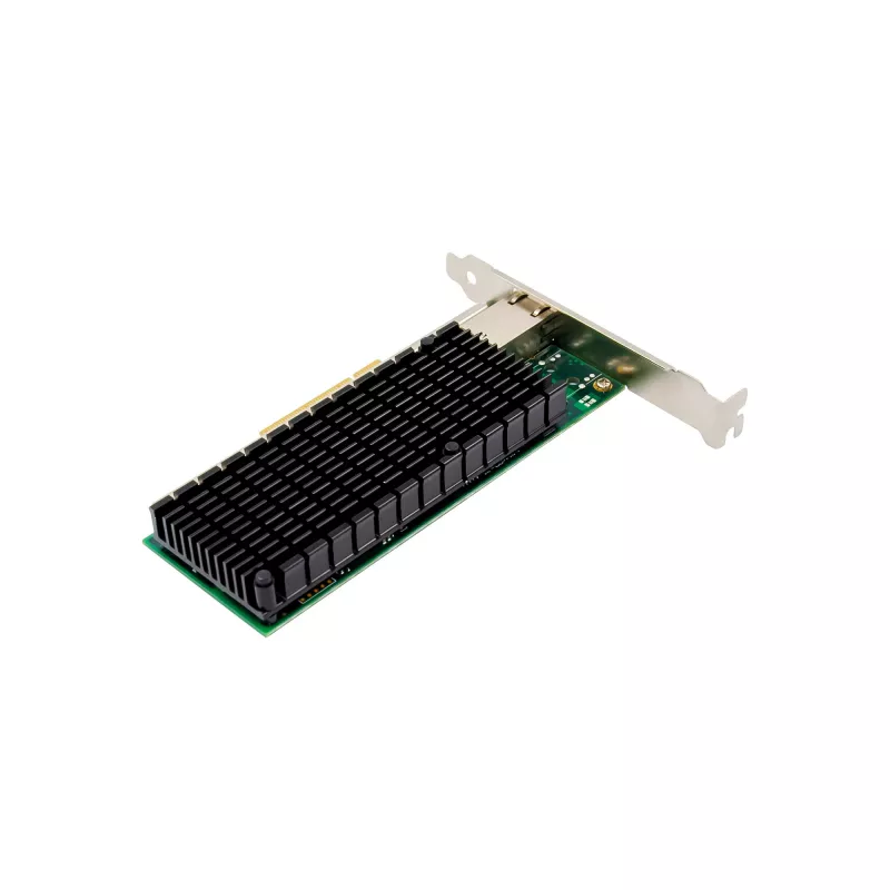 InLine 10 Gigabitų tinklo plokštė, 1x RJ45 10 Gb/s, PCIe x8, su žemo profilio laikikliu