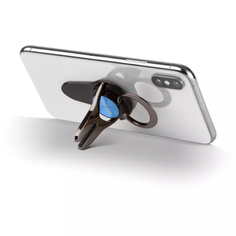 InLine išmaniojo telefono 3-in-1 automobilinis laikiklis, stovas, piršto laikiklis, mėlynas