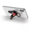 InLine išmaniojo telefono 3-in-1 automobilio laikiklis, stovas, piršto laikiklis, raudonas