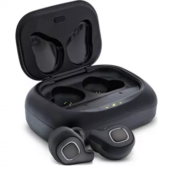 InLine PURE Air TWS, Bluetooth į ausis įdedamos ausinės su Qi dėklu-išorine baterija