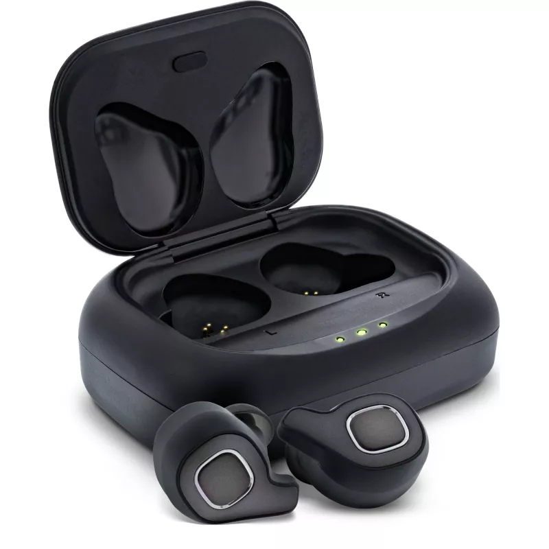 InLine PURE Air TWS, Bluetooth į ausis įdedamos ausinės su Qi dėklu-išorine baterija