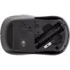 InLine pelė 3 viename, Bluetooth + 2x 2.4 GHz, 5 mygtukų, optinė, pilka/juoda