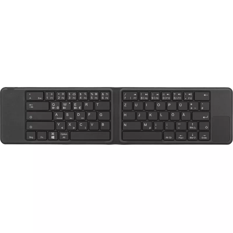 Sulankstoma „Bluetooth“ klaviatūra „InLine BT-Pocket“, skirta iki 3 „Bluetooth“ įrenginių
