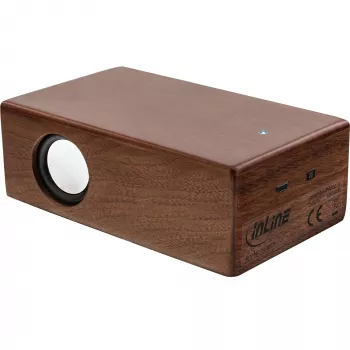 InLine woodbrick, indukcinis garsiakalbis tikrame mediniame korpuse