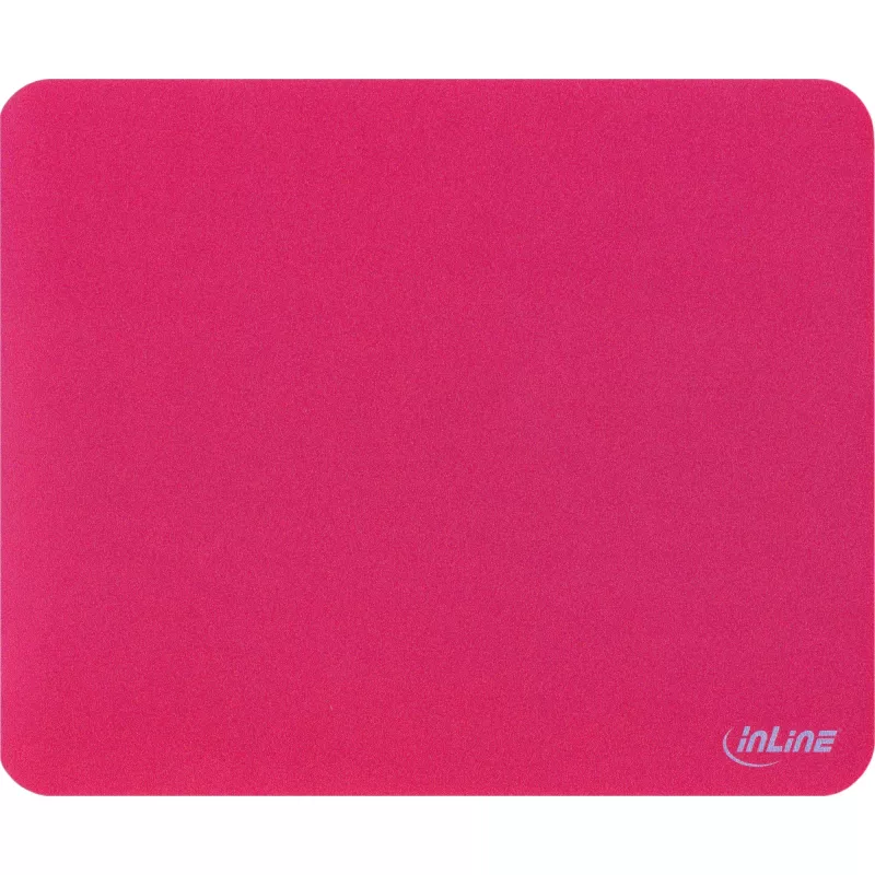 Pelės kilimėlis InLine 55456R lazerinis itin plonas raudonas 220x180x0,4mm