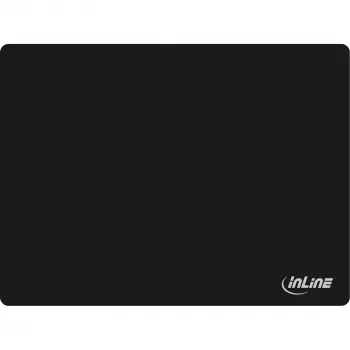 InLine pelės kilimėlis, minkštas žaidimų kilimėlis, 350x260x3mm, juodas