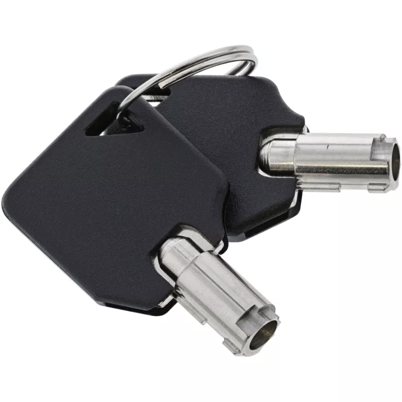„InLine“ nešiojamojo kompiuterio apsauginis užraktas su raktu, 4,4 mm x 2 m