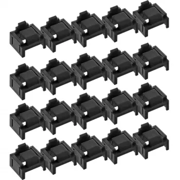InLine RJ45 prievado blokatorius, 20 blokatorių papildymo pakuotė, juoda