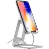 Universalus išmaniojo telefono / planšetinio kompiuterio laikiklis InLine 55729A įrenginiams iki 10 colių, reguliuojamas suėmimas, naudojimui ant stalo / montavimui