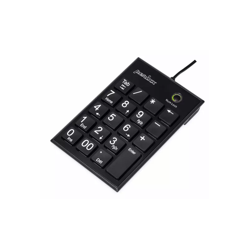 InLine 57161E klaviatūra universali USB No juoda