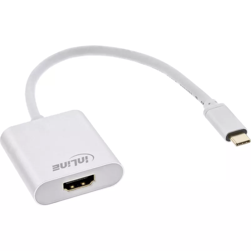InLine USB ekrano keitiklis, USB-C kištukas į HDMI lizdą (DP alternatyvusis režimas) 4K/60 Hz