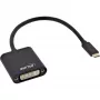 USB ekrano keitiklis InLine 64103B USB-C kištukas į DVI lizdą