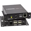 KVM plėstuvas InLine 64601 4K HDMI USB per IP iki 100 m