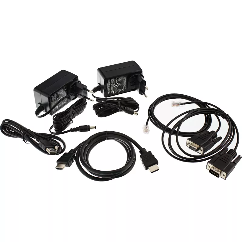 KVM plėstuvas InLine 64601 4K HDMI USB per IP iki 100 m