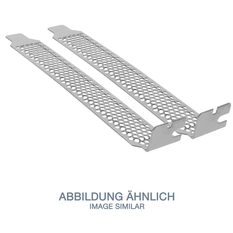 InLine PCI / PCI-E lizdo dangtelio laikiklis, perforuotas, 2 vnt. rinkinys