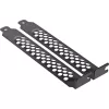 InLine PCI / PCI-E lizdo dangtelio laikiklis perforuotas 2 vnt. rinkinys juodas