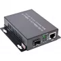 InLine tinklo medijos keitiklis 10/100/1000 Mb/s TP į SFP FO, SM, 20 km