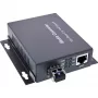 InLine 66659F tinklo medijos keitiklis 10000 Mbit/s 1310 nm Vienmodis Juodas