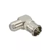 InLine adapteris F-Quick kištukas SAT į F lizdą SAT kampinis 69923W