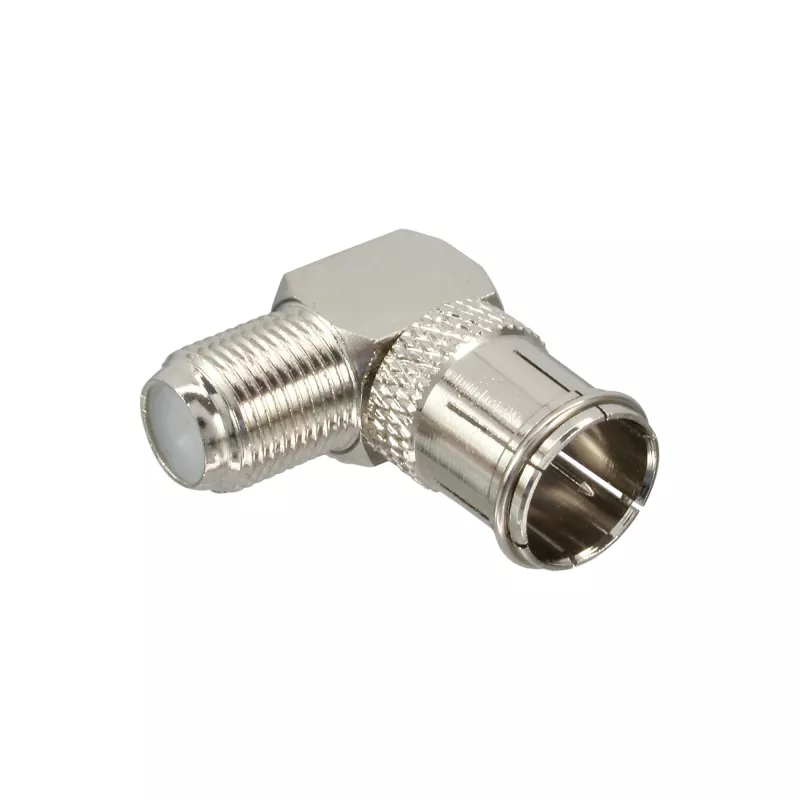 InLine adapteris F-Quick kištukas SAT į F lizdą SAT kampinis 69923W