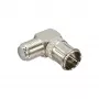 InLine adapteris F-Quick kištukas SAT į F lizdą SAT kampinis 69923W