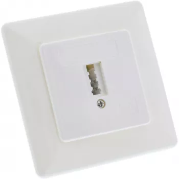 InLine TAE (Vokietija) Connection Box TAE-F jungties dėžutė montuojama lygiai su siena
