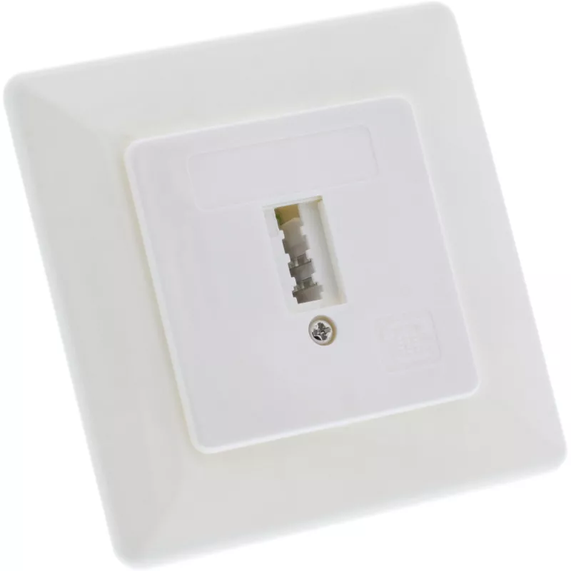 InLine TAE (Vokietija) Connection Box TAE-F jungties dėžutė montuojama lygiai su siena